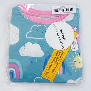 Little Sleepies Sunny Skies Long Sleeve Two Piece Pajama Set 2T NWT NIB